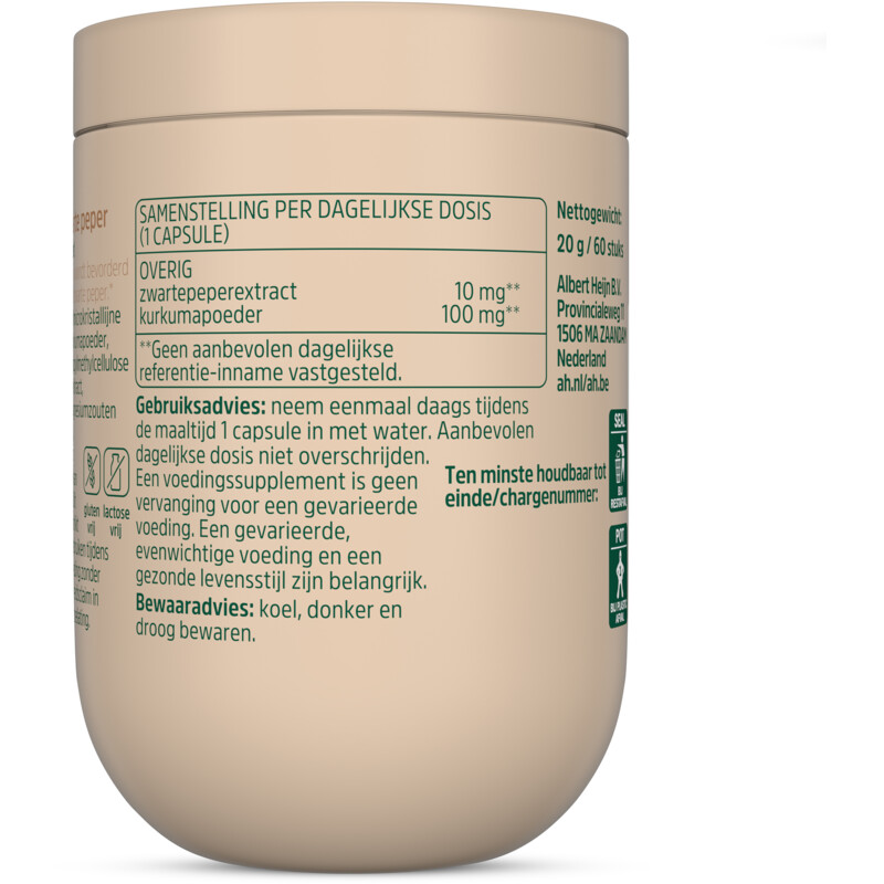 Een afbeelding van Care Kurkuma & zwarte peper