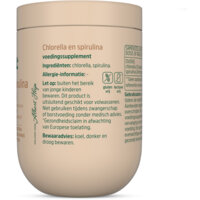 Een afbeelding van Care Chlorella & spirulina 250mg