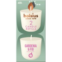 Een afbeelding van Bolsius Navulling clean light gardenia fig
