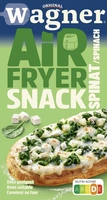 Wagner Airfryer snack spinach