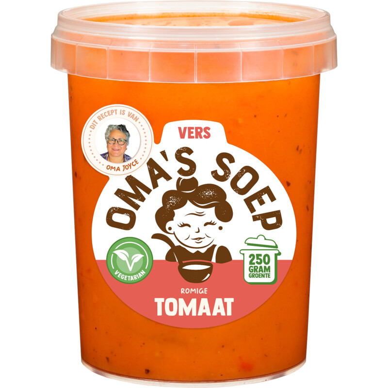 Een afbeelding van Oma's Soep romige tomaat