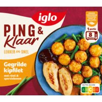 Een afbeelding van Iglo Ping & klaar gegrilde kipfilet