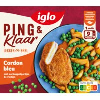 Een afbeelding van Iglo Ping & klaar cordon bleu