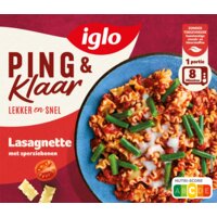 Een afbeelding van Iglo Ping & klaar lasagnette