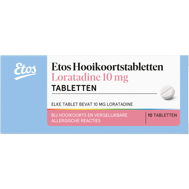 Een afbeelding van Etos Hooikoortstabletten loratadine 10 mg