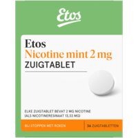 Een afbeelding van Etos Nicotine zuigtabletten mint 2 mg