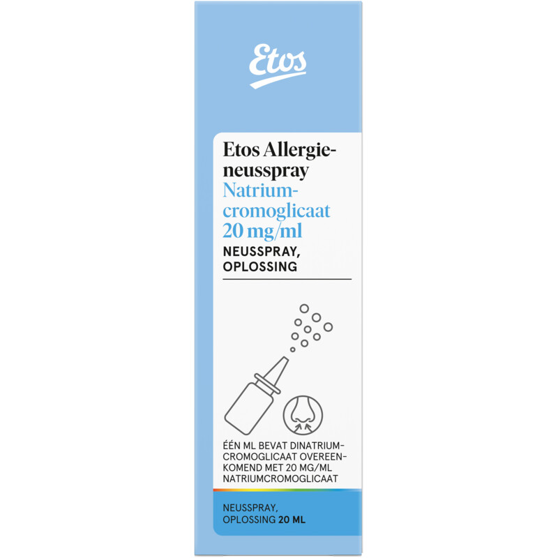 Een afbeelding van Etos Neusspray natriumcromoglicaat 20 mg/ml