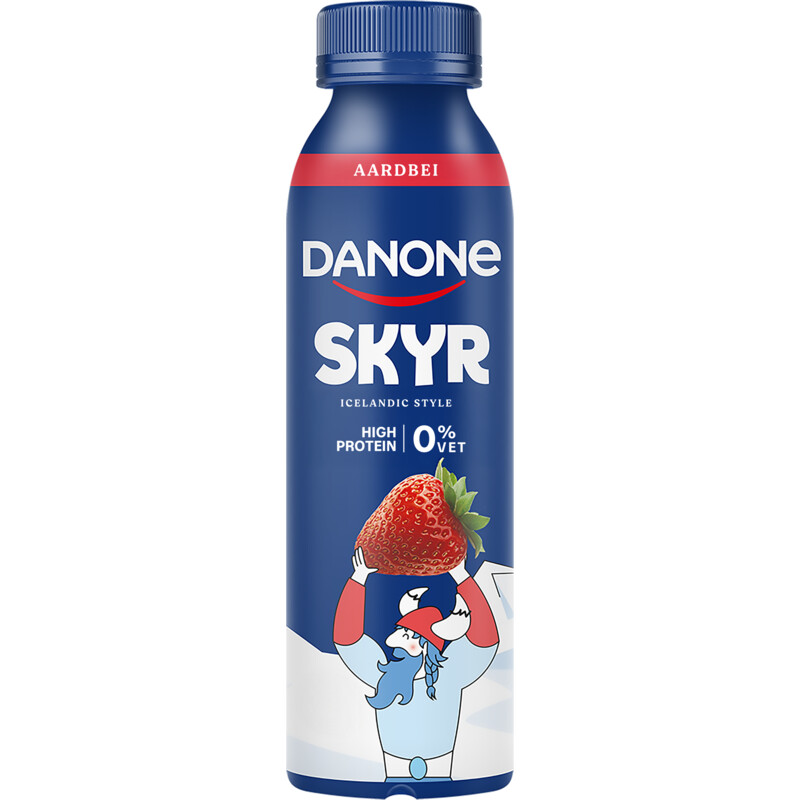 Een afbeelding van Danone Skyr drink aardb high protein 0% vet