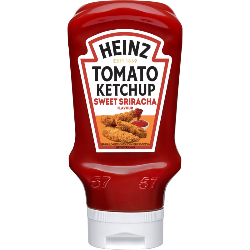 Een afbeelding van Heinz Tomato ketchup sweet sriracha flavour
