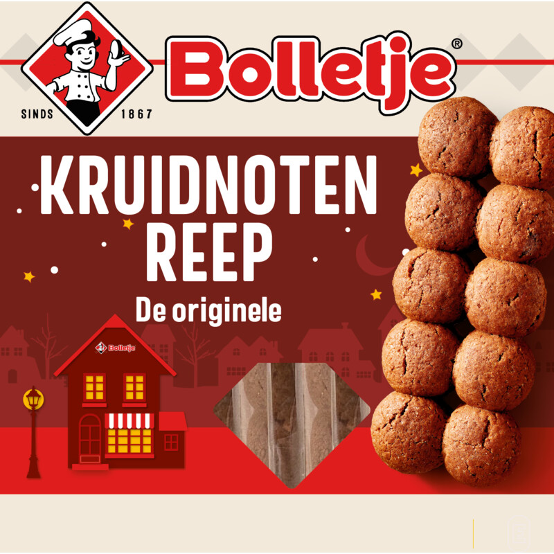 Een afbeelding van Bolletje Kruidnoten reep