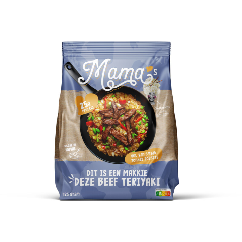 Een afbeelding van Mama's Beef teriyaki
