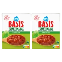 AH Basis tomatensaus basilicum 2-pack