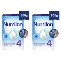 Nutrilon 4 dreumesmelk 12+ maanden 2-pack