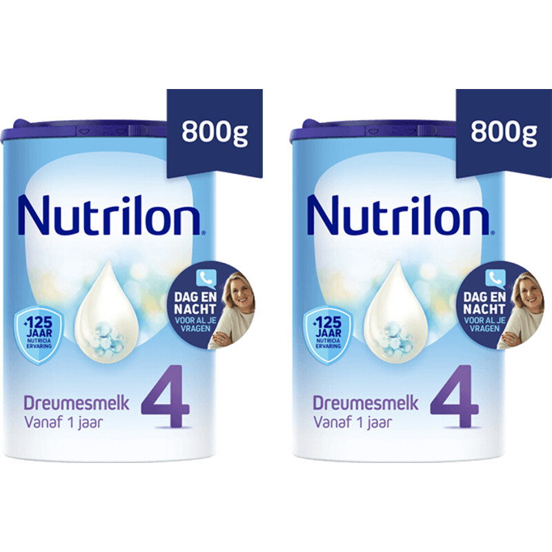 Een afbeelding van Nutrilon 4 dreumesmelk 12+ maanden 2-pack