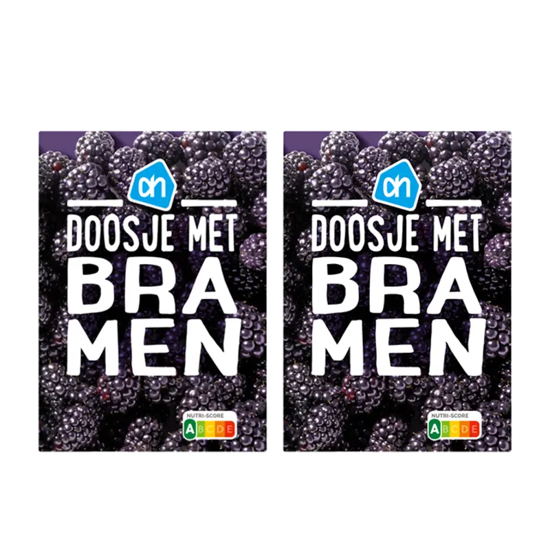 Doosje met bramen 2-pack