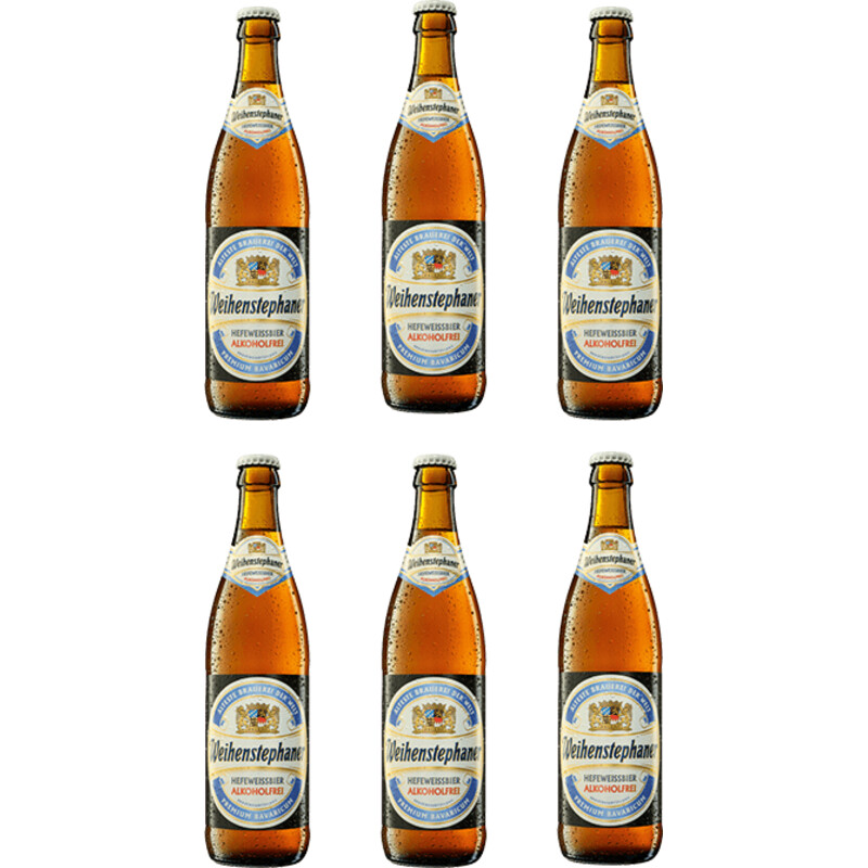 Een afbeelding van Weihenstephaner 0.5% 6-pack