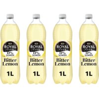 Een afbeelding van Royal Club Bitter lemon 0% suiker 4-pack
