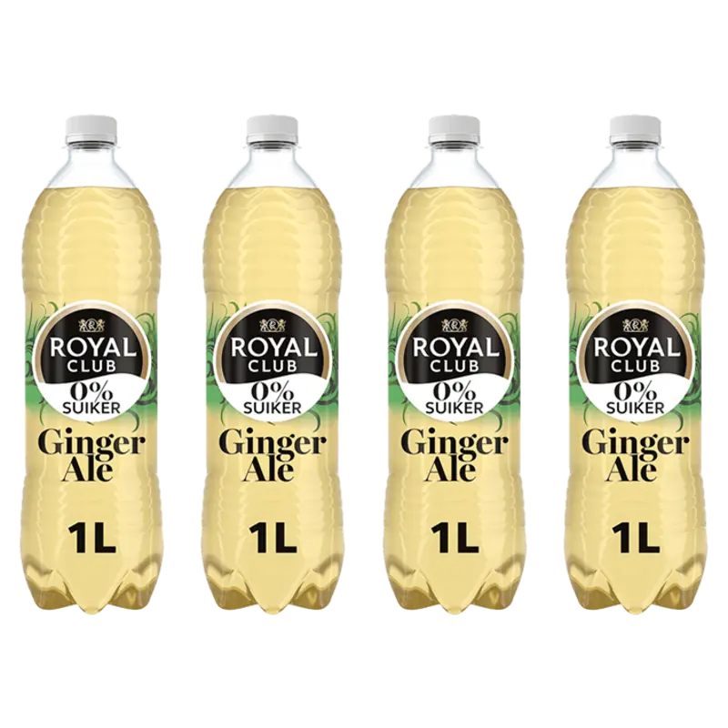 Ginger ale 0% suiker 4-pack