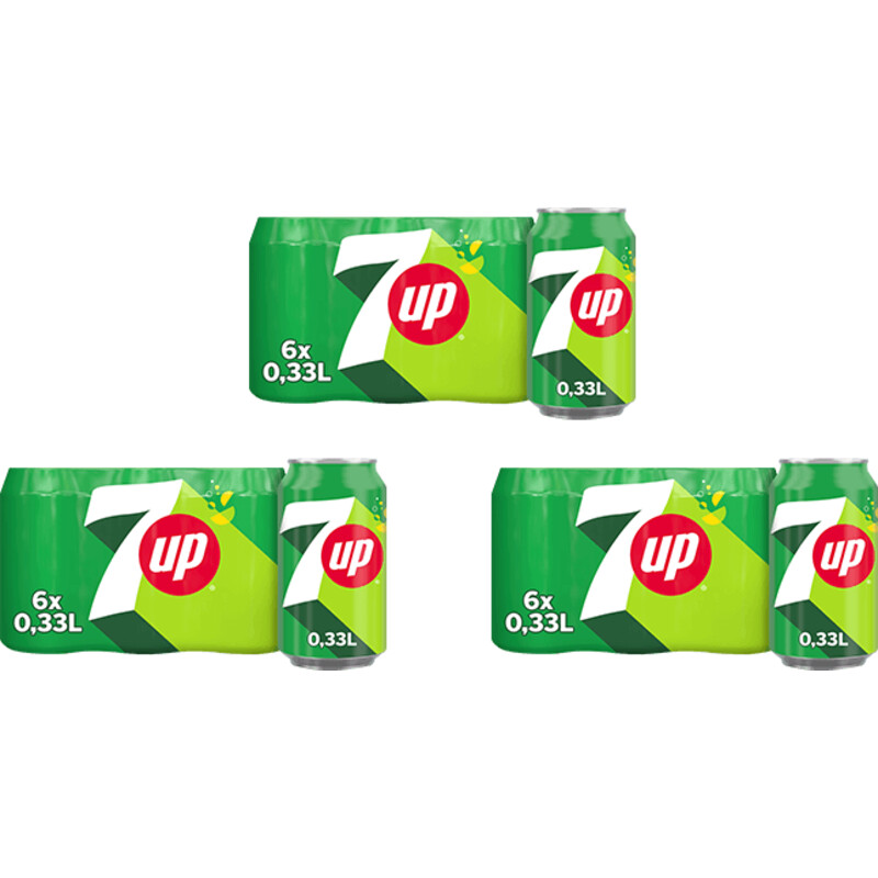 Een afbeelding van Seven Up Regular 24-pack