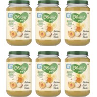 Een afbeelding van Olvarit Abrikoos appel banaan 8m+ 6-pack