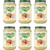Een afbeelding van Olvarit Appel banaan peer 8m+ 6-pack