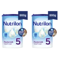 Nutrilon 5 peutermelk 2-3 jaar 2-pack