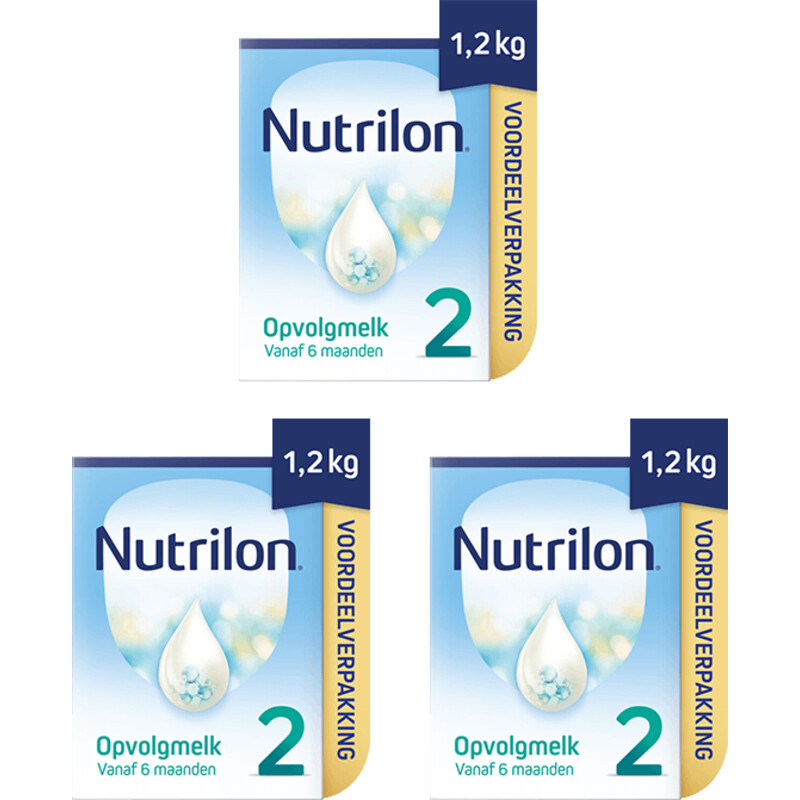 Een afbeelding van Nutrilon 2 opvolgmelk vvp 6m+ 3-pack