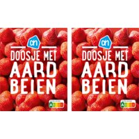 Een afbeelding van AH Doosje met aardbeien 2-pack