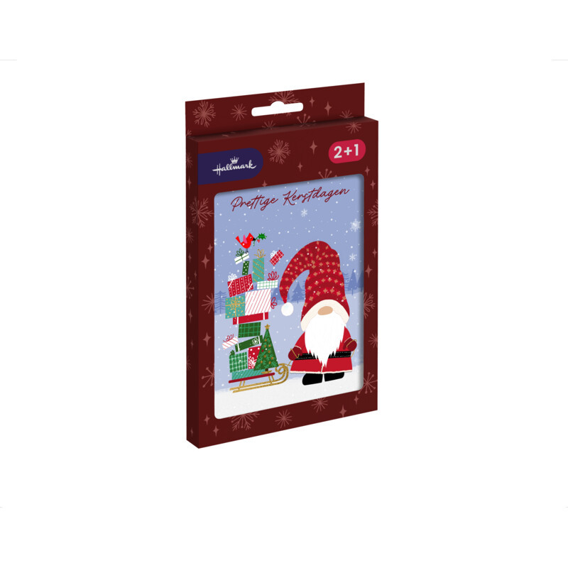 Een afbeelding van Hallmark Hangpakje Kerst kabouter