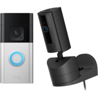 Een afbeelding van Ring Video doorbell plus pan tilt camera