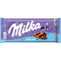Een afbeelding van Milka Chocoladereep bubbly alpenmelk