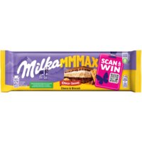 Een afbeelding van Milka Mmmax chocoladereep choco-swing biscuit