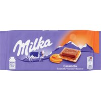 Een afbeelding van Milka Chocoladereep karamel