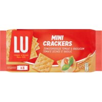 Een afbeelding van LU Mini crackers tomaat & basilicum