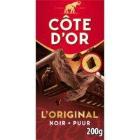 Een afbeelding van Côte d'Or Chocoladereep puur