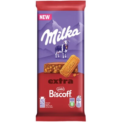 pdp-image-Milka Chocoladereep extra lotus biscoff