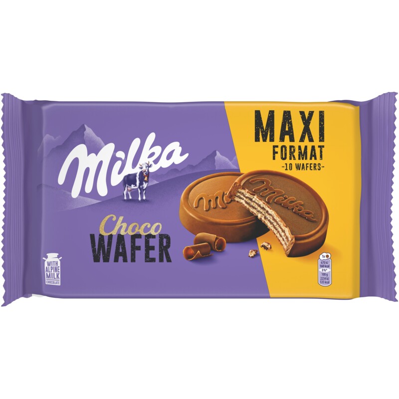 Een afbeelding van Milka Chocolade wafer