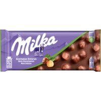 Een afbeelding van Milka Chocoladereep hele hazelnoot