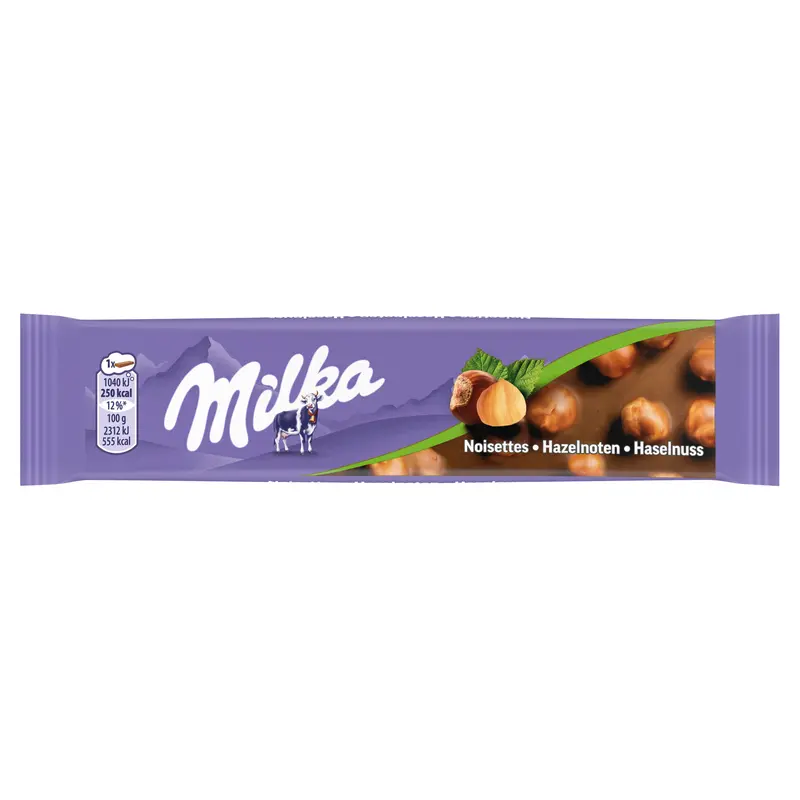 Hele hazelnoot bar