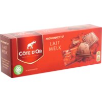 Een afbeelding van Côte d'Or Mignonnette chocolaatjes melk bel
