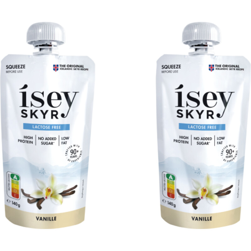 Een afbeelding van Isey Skyr vanille 2-pack