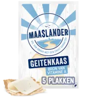 Maaslander jong belegen geitenkaas plak