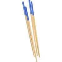 Een afbeelding van AH Set eetstokjes blauw