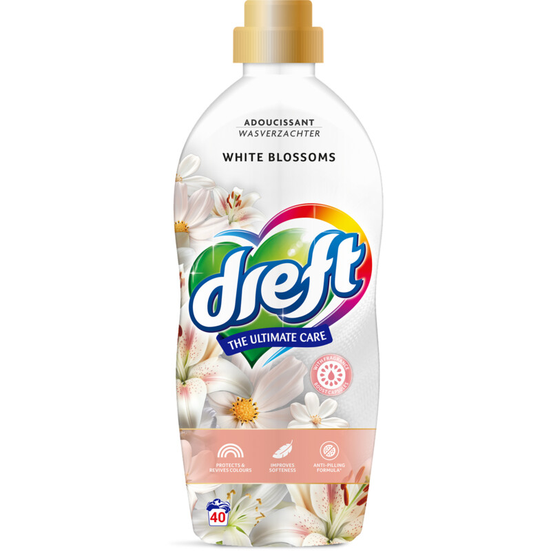 Een afbeelding van Dreft Wasverzachter white blossoms bel