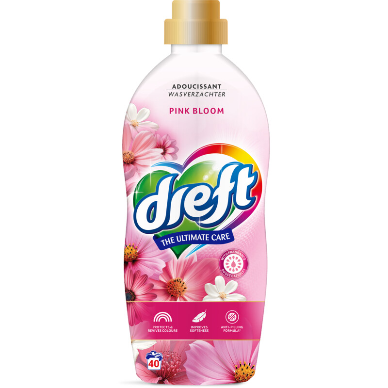 Een afbeelding van Dreft Pink bloom wvz bel