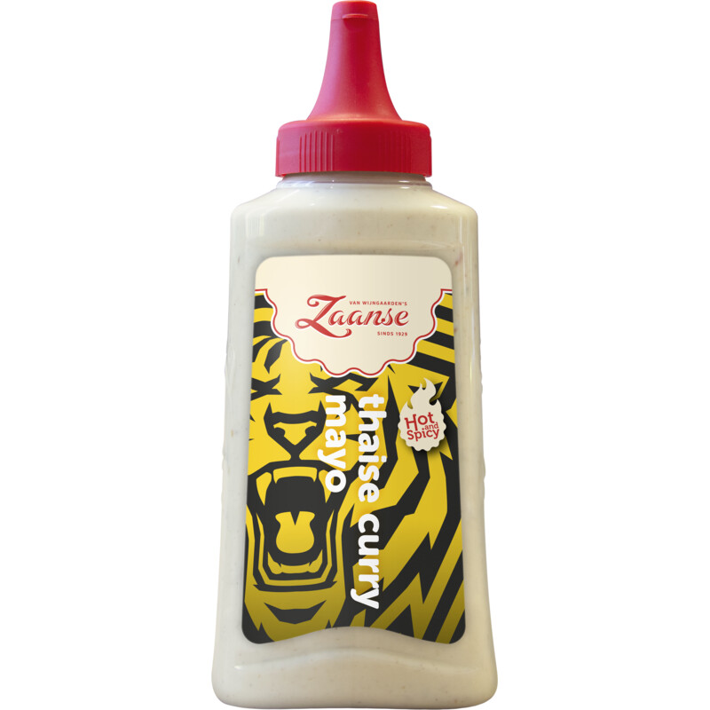 Een afbeelding van Van Wijngaarden's Zaanse Thaise curry mayo hot and spicy