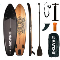 Een afbeelding van Matchu Sports Supboard hout mandala