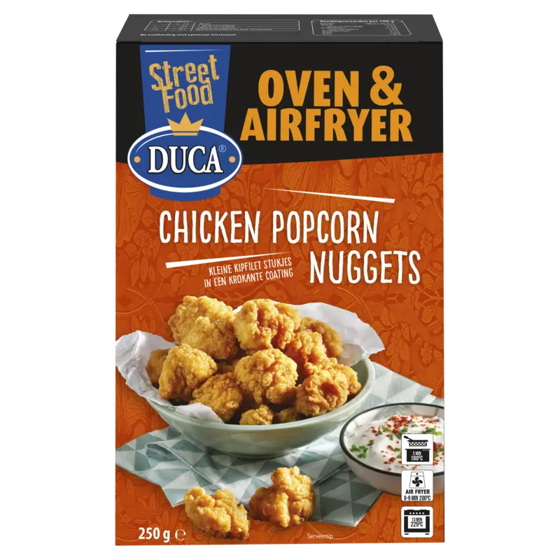Duca chicken popcorn nuggets
