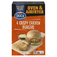 Duca 4 crispy chicken burgers