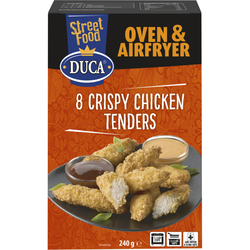 Een afbeelding van Duca 8 crispy chicken tenders
